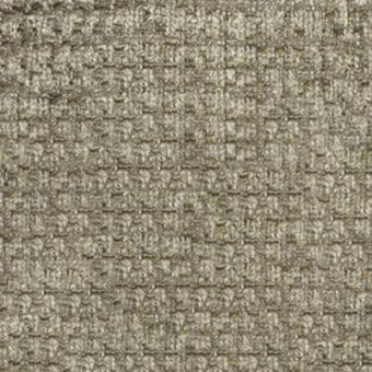 Beige woven fabric texture with heathered gray and brown tones, dense grid pattern, matte finish, and “pacini & cappellini” label.